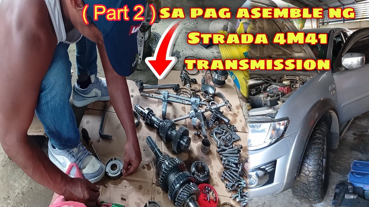 Part 2 sa pag asemble ng Strada 4M41 transmission 