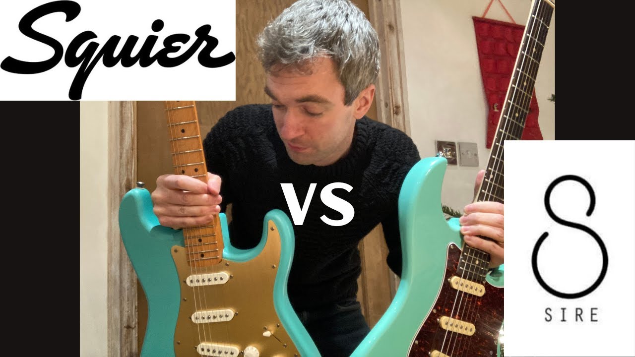SQUIER против SIRE! Сравниваем 40-летний Strat и Sire S3...