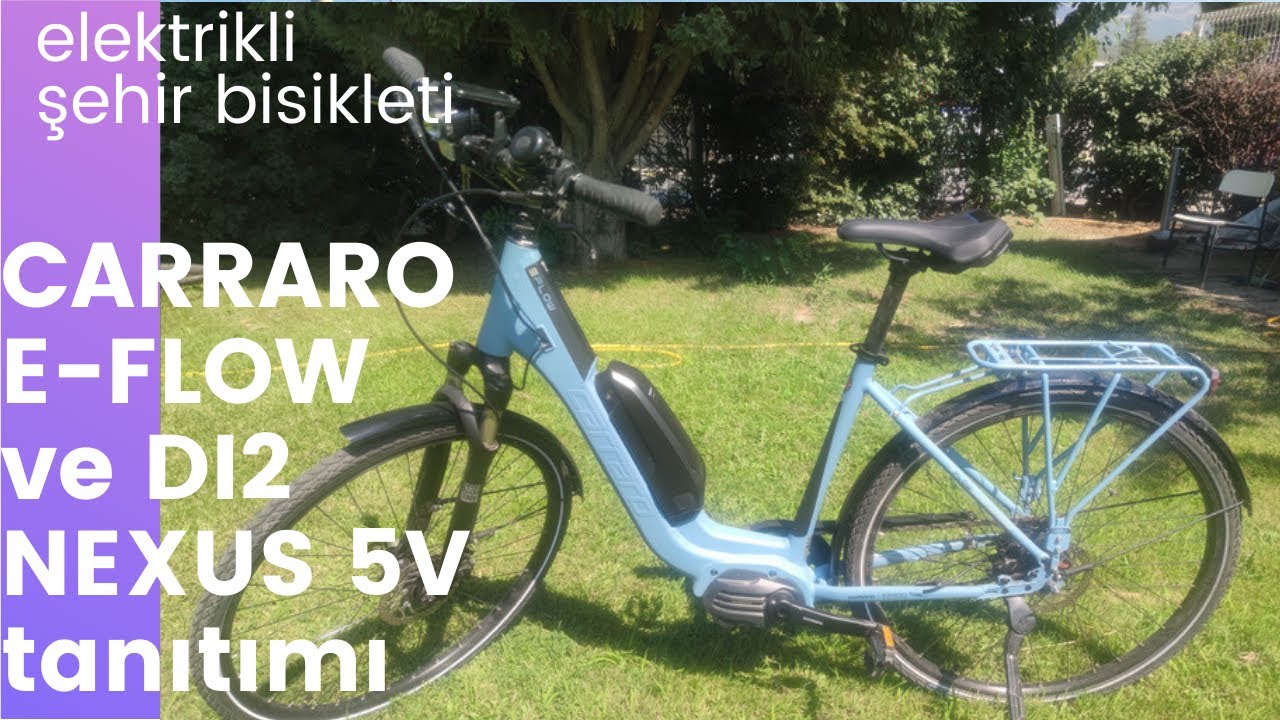 ACCELL BİSİKLET'DE CARRARO E- FLOW OTOMATİK VİTESLİ ELEKTRİKLİ BİSİKLET (SHIMANO DI2 NEXUS) TANITIMI