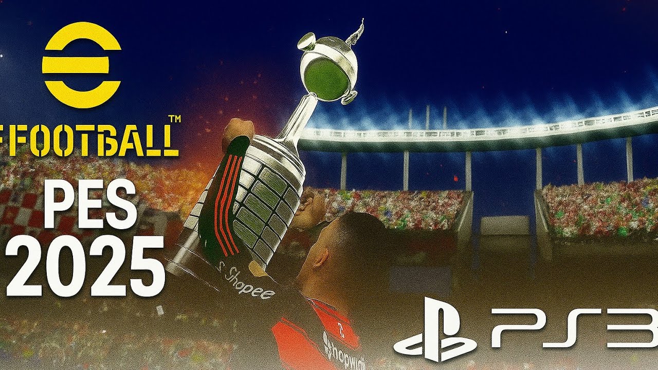 🏆 Campeões da Libertadores Primeira Gameplay na Nova KING PATCH PS3 🔥⚽
