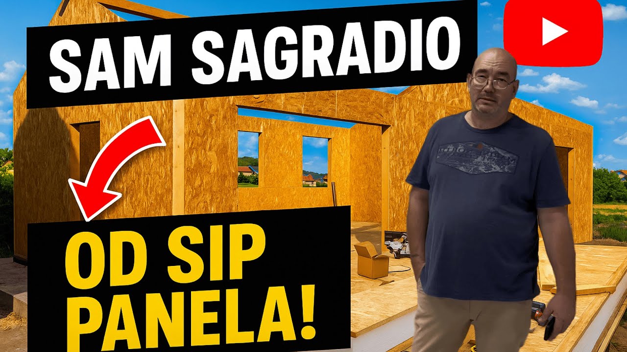 Sam sagradio kuću od SIP panela! Prava recenzija kupca.
