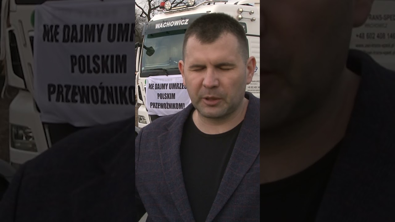 Polski transport umiera, czyli protest przewoźnik&oacute;w 2025 | Na Osi