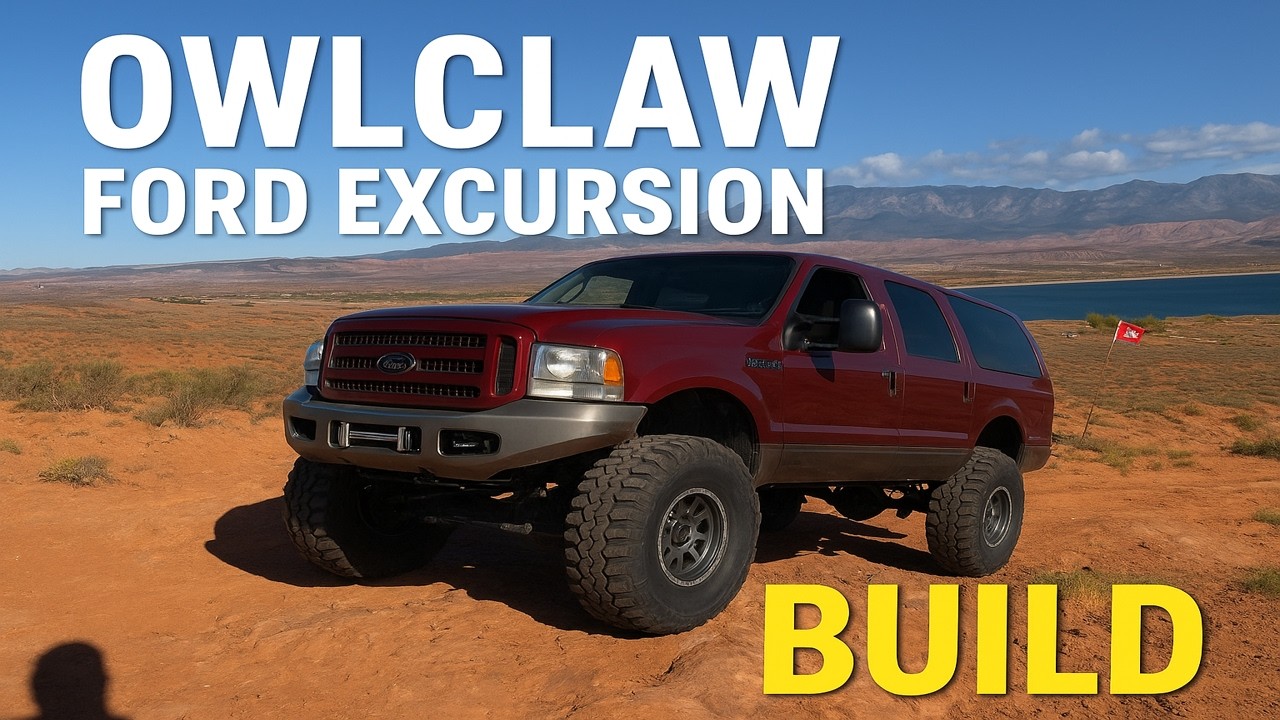 OWLCLAW Ford Excursion &mdash; это просто ЗВЕРЬ! Идеальный внедорожный маршрут