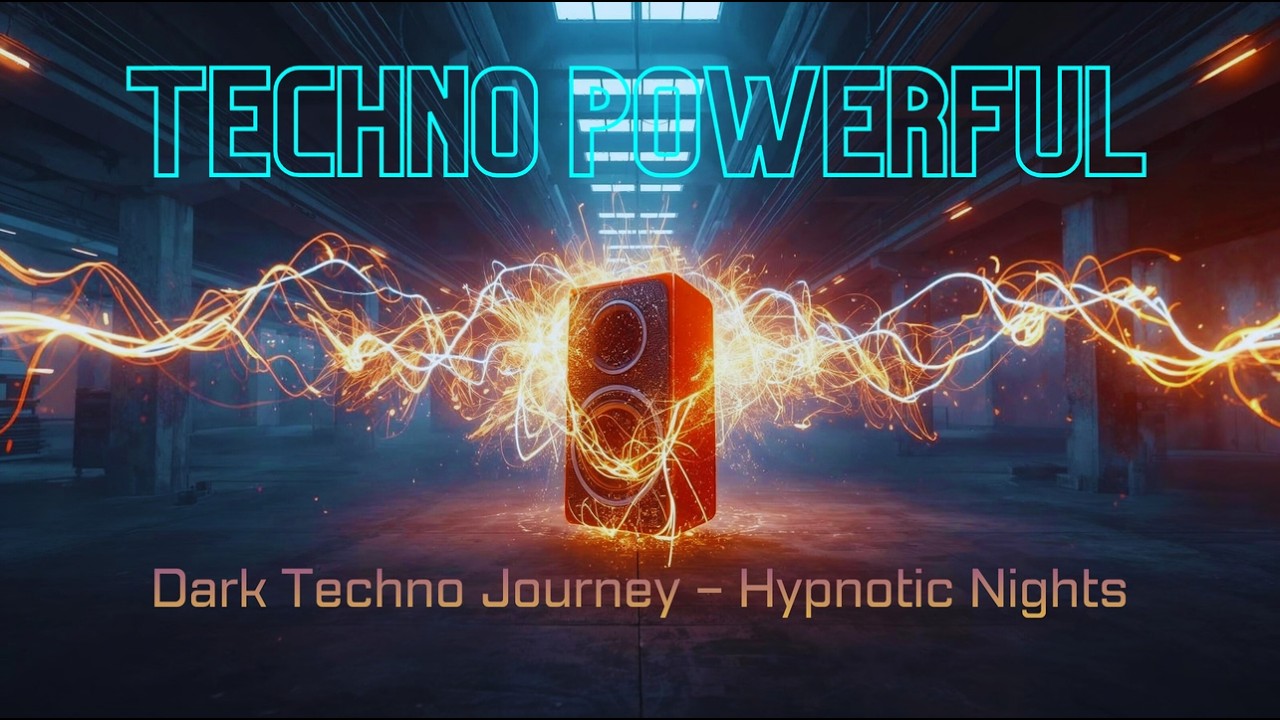 Powerful Dark Techno 🎧 Hypnotic Night Journey ⚡ Underground Warehouse Energy 🔥