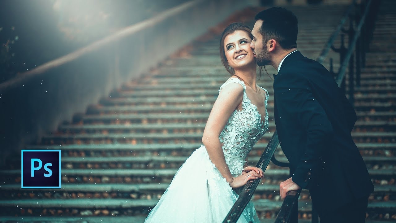 Photoshop cc Tutorial: Wedding photo editing in Photoshop