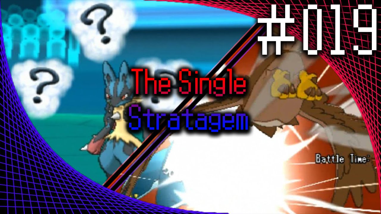 Pokémon Omega Ruby & Alpha Sapphire Live Wifi Battle - The Single Stratagem #19 - Thinking Ahead