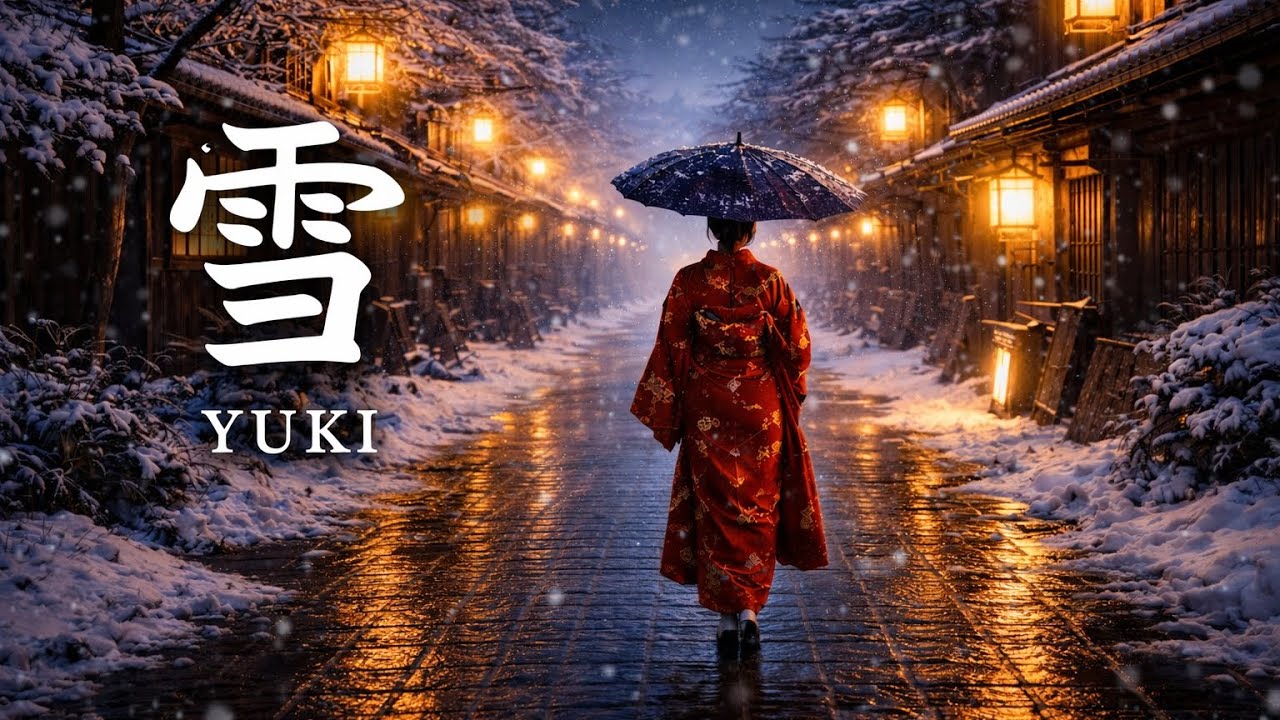 YUKI – Kyoto Winter Silence | Japanese Zen Flute Ambient for Sleep