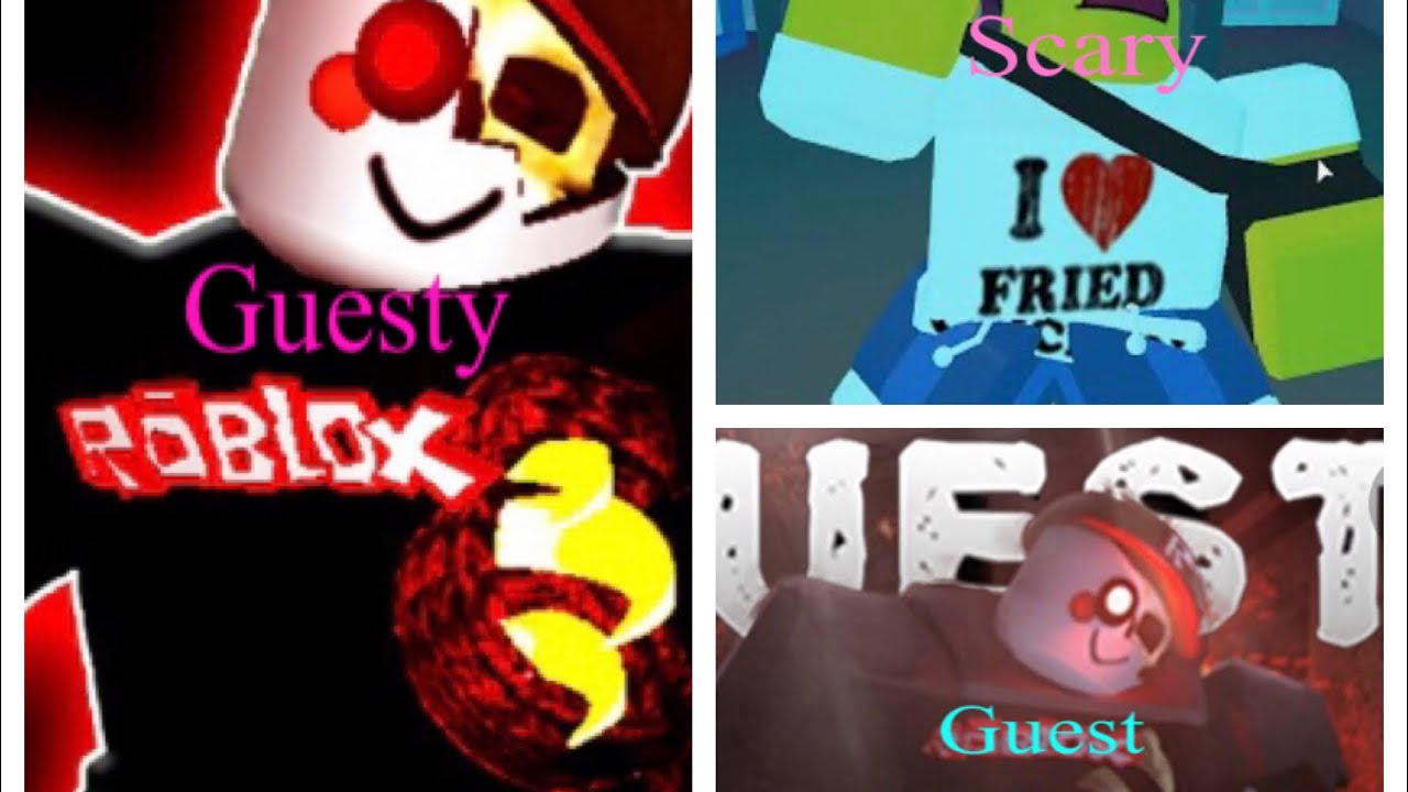 Evolution Of Guesty ROBLOX May 2020-September 2020 Chapter 1-Chapter 6