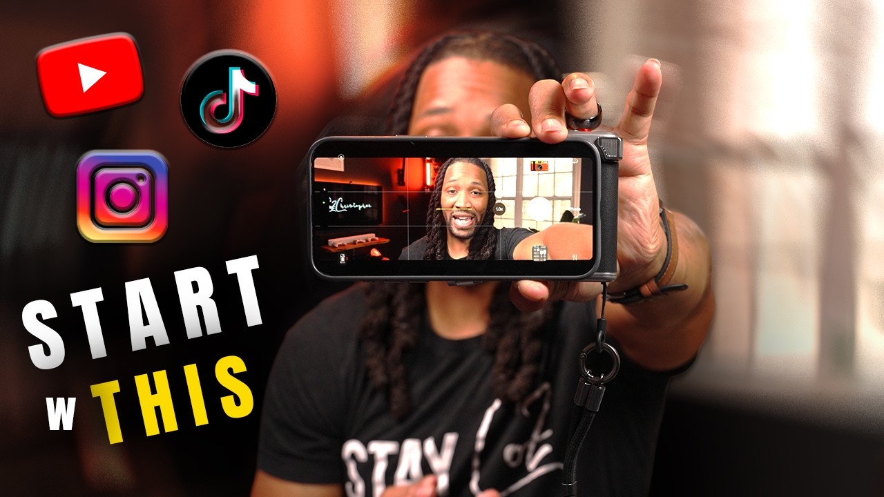 All you need is your phone and these 5 things to start making professional video! 