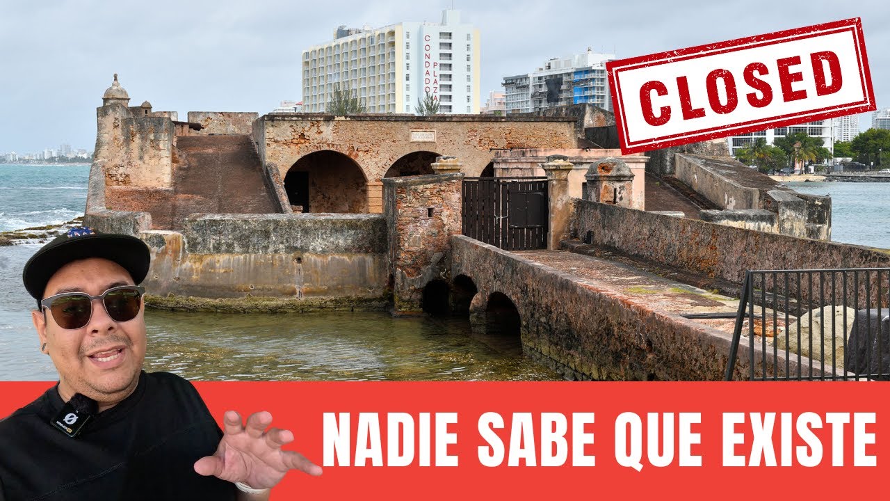 ¡Está cerrado y en ruinas! El Fortín que defendió a Puerto Rico 🇵🇷