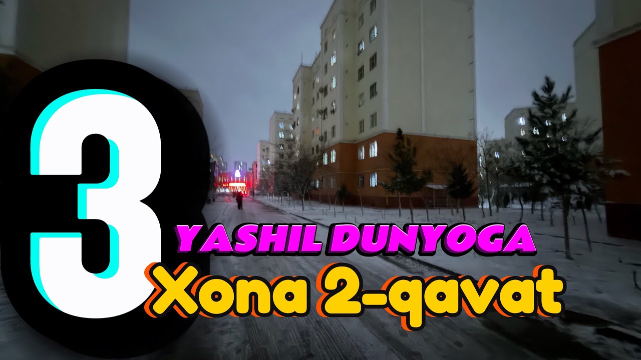 Yashil DUNYODAN 3Xona 2-qavat