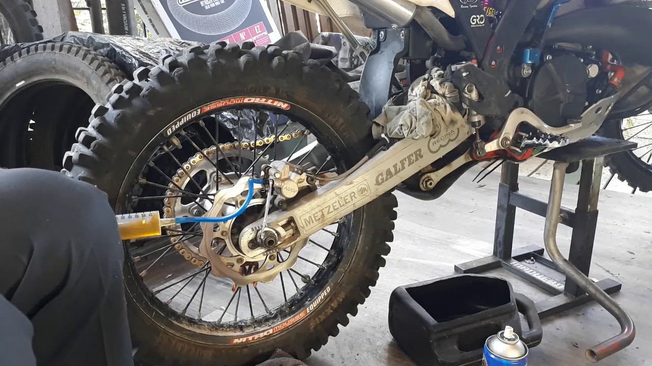 THE REVERSE BLEED. GASGAS BRAKE