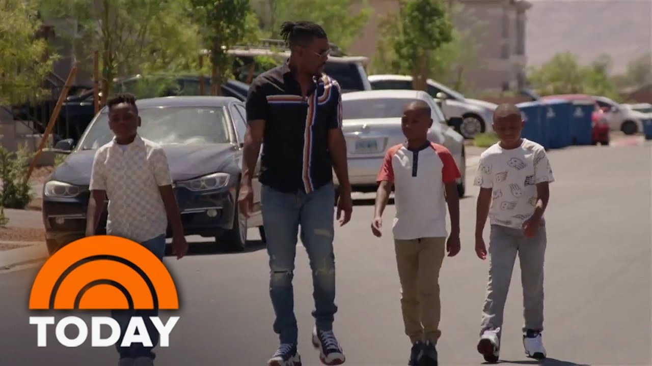 Meet the single dad who adopted 3 young siblings