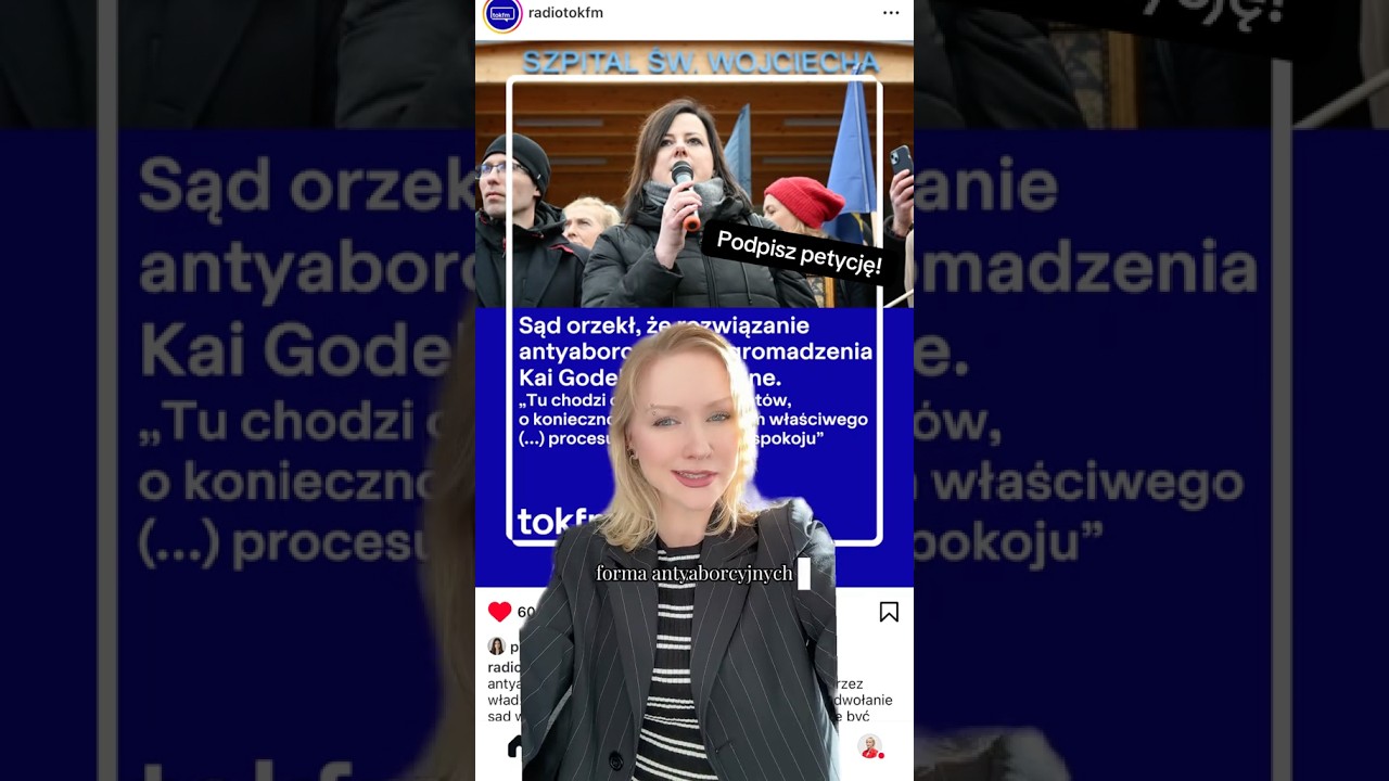 Szpitale wolne od propagandy Godek! Podpisz petycję link w komentarzu #prawakobiet