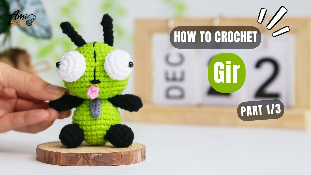 #795 | Gir Amigurumi (1/3) | How To Crochet Animals Amigurumi | @AmiSaigon