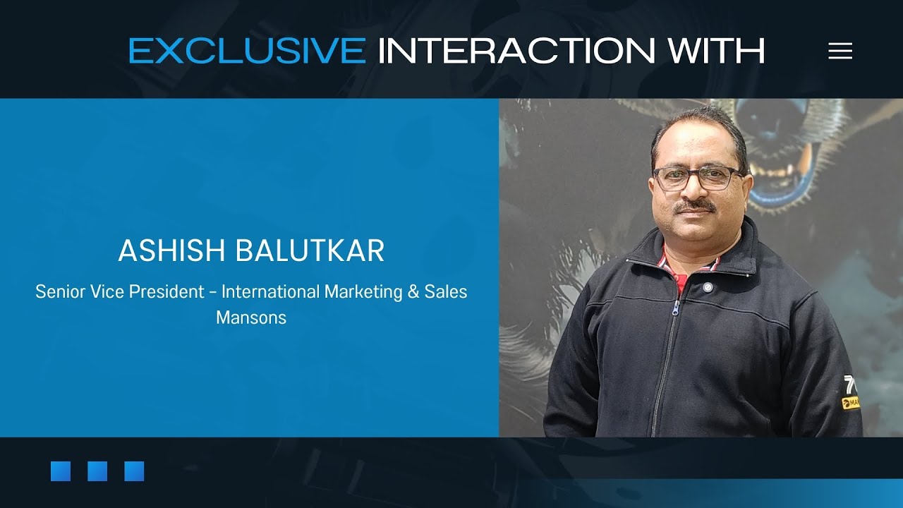 Mansons’ 5-Year Global Aftermarket Vision | Ashish Balutkar | ACMA Automechanika 2026