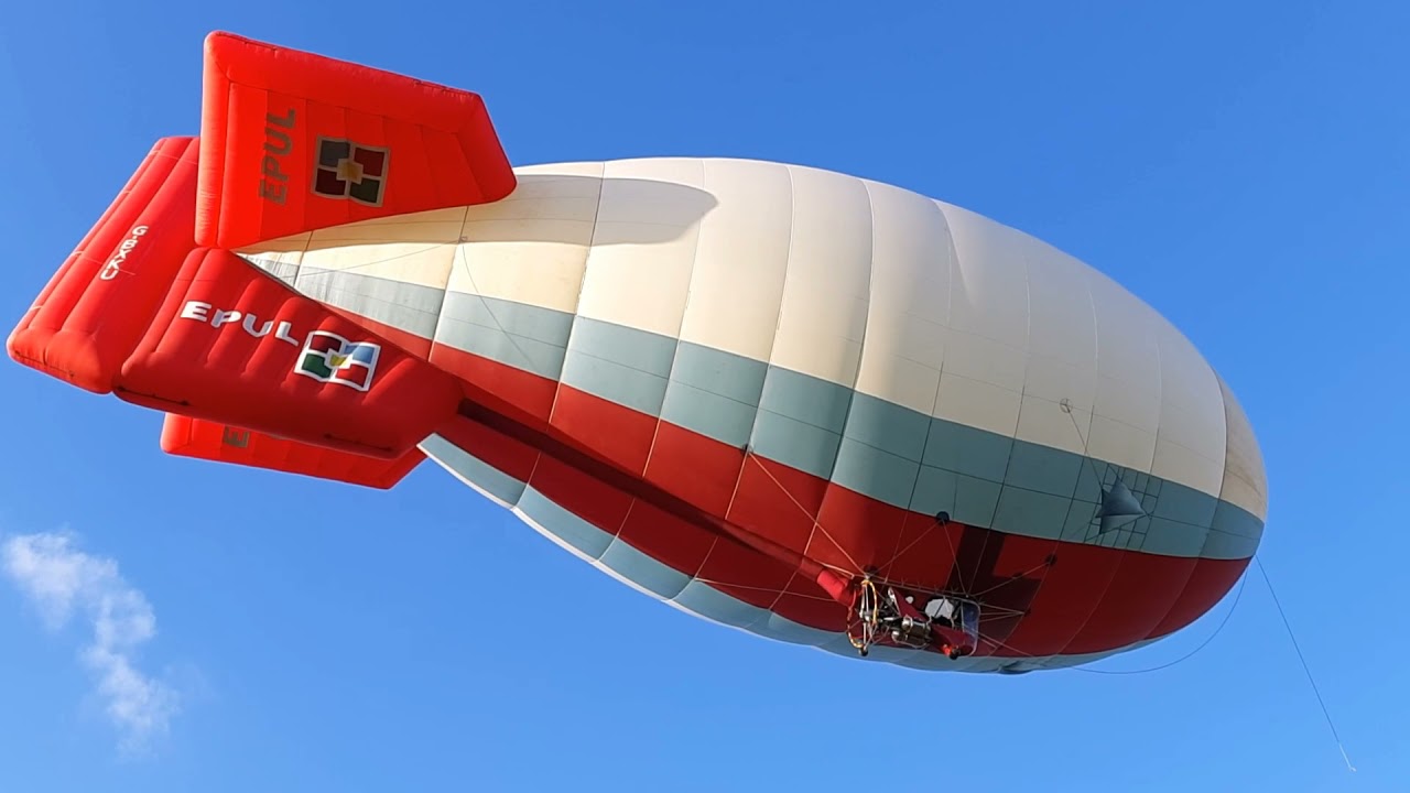 Crewing for a Hot Air Airship