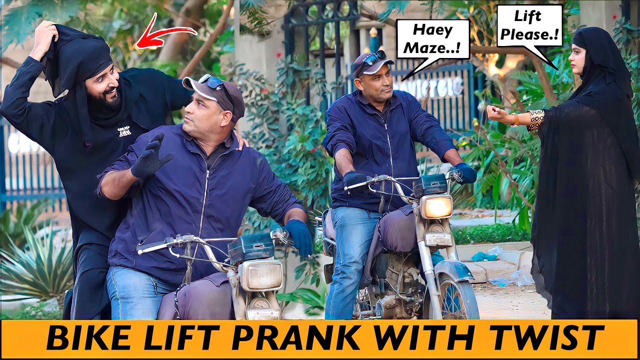 Bike Lift Prank With a Twist - Part 2 @OverDose