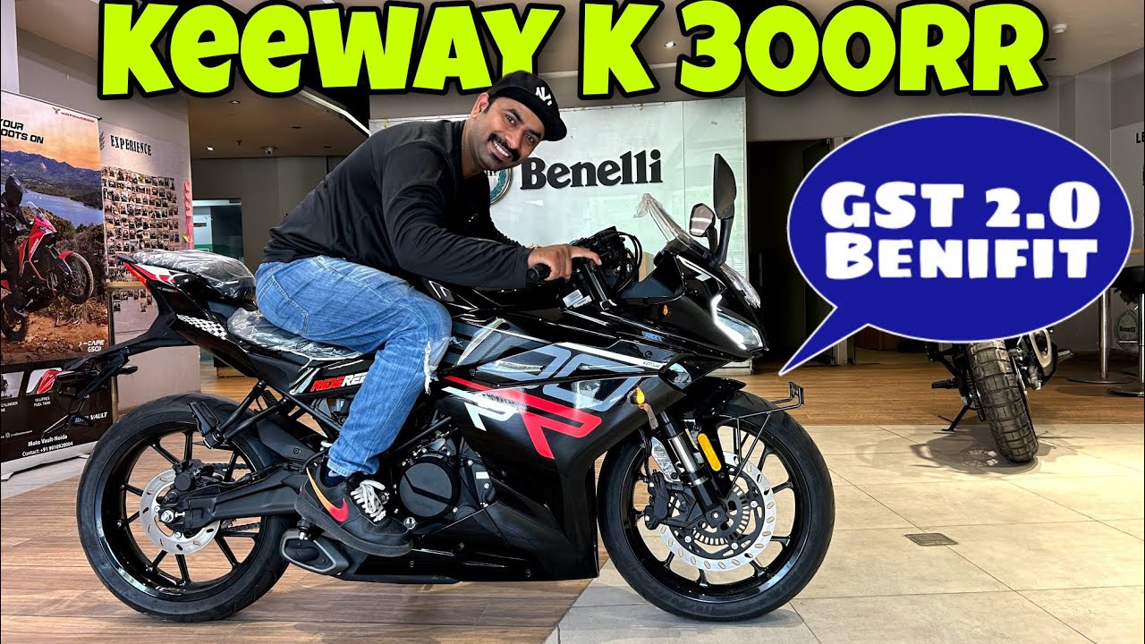 2025 New Keeway K 300RR Detailed Review | GST 2.O Benefit 🔥 | Heavy Discount on it 😍 | Super bike 
