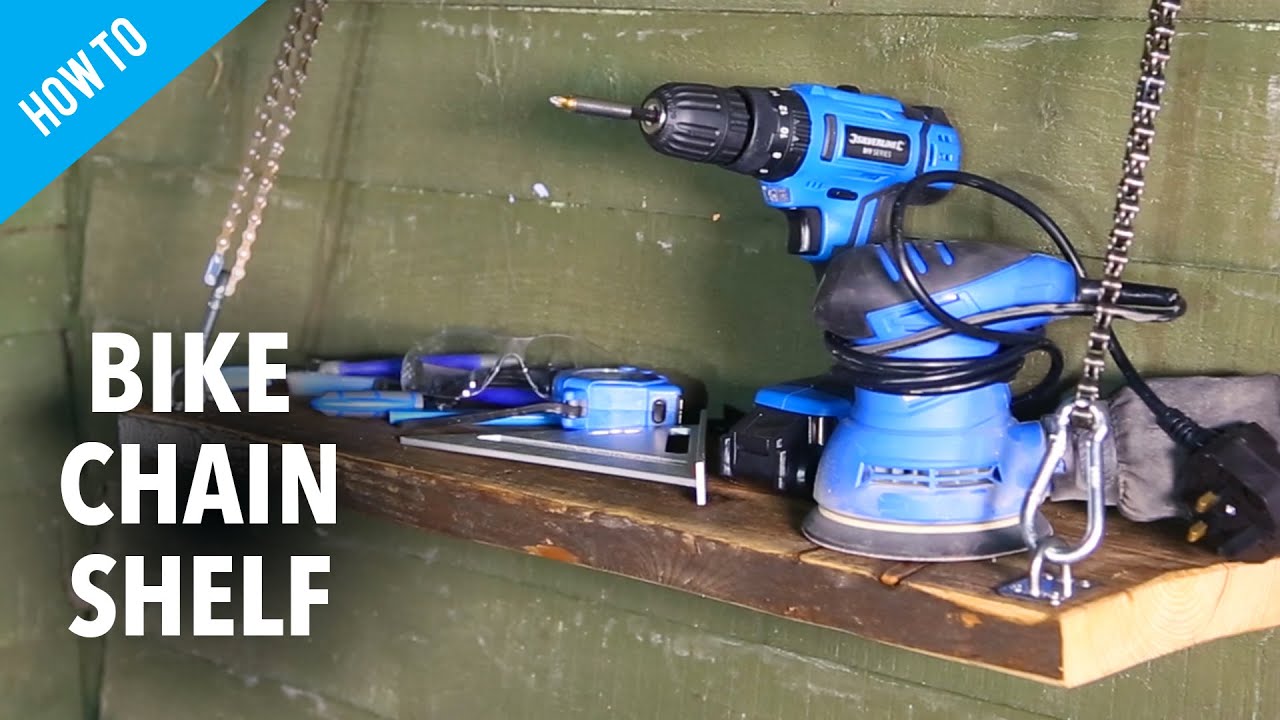 How to make a bike chain shelf with Matt Jones