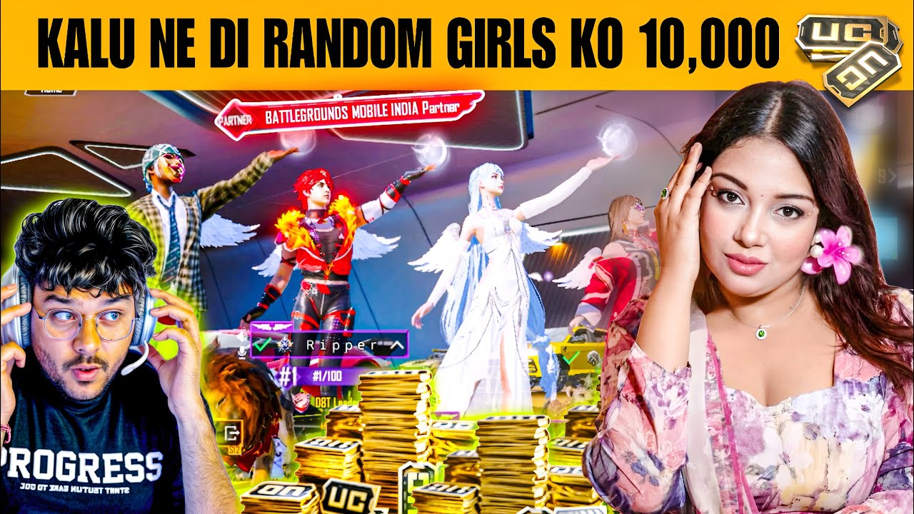 RANDOM RICH & PRO INDIAN GIRL🥰 CHALLENGE ME FOR 30 KILLS WITH CHICKEN👶🏻 | #noob #prank #funny 😂