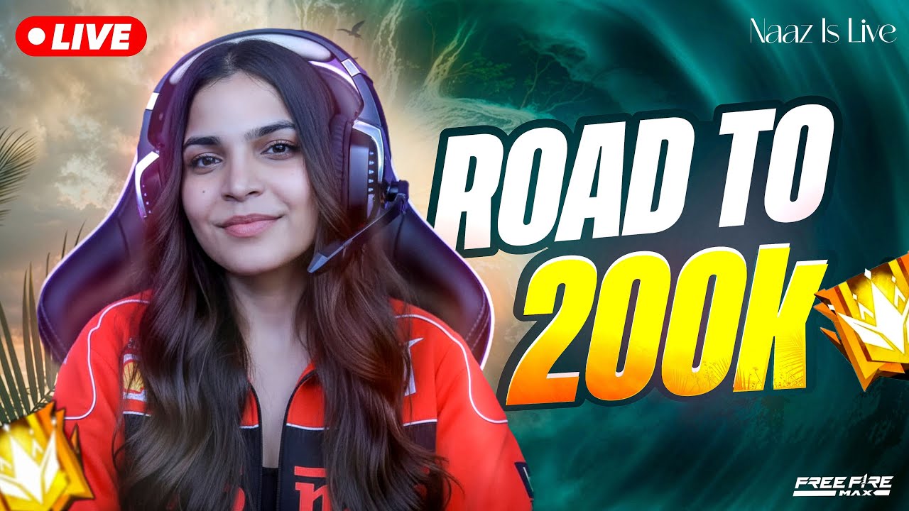 🔴NAAZ LIVE FREE FIRE MAX PLAYING with SUBSCRIBER !❤️#shortsfeed #naazlive #freefire