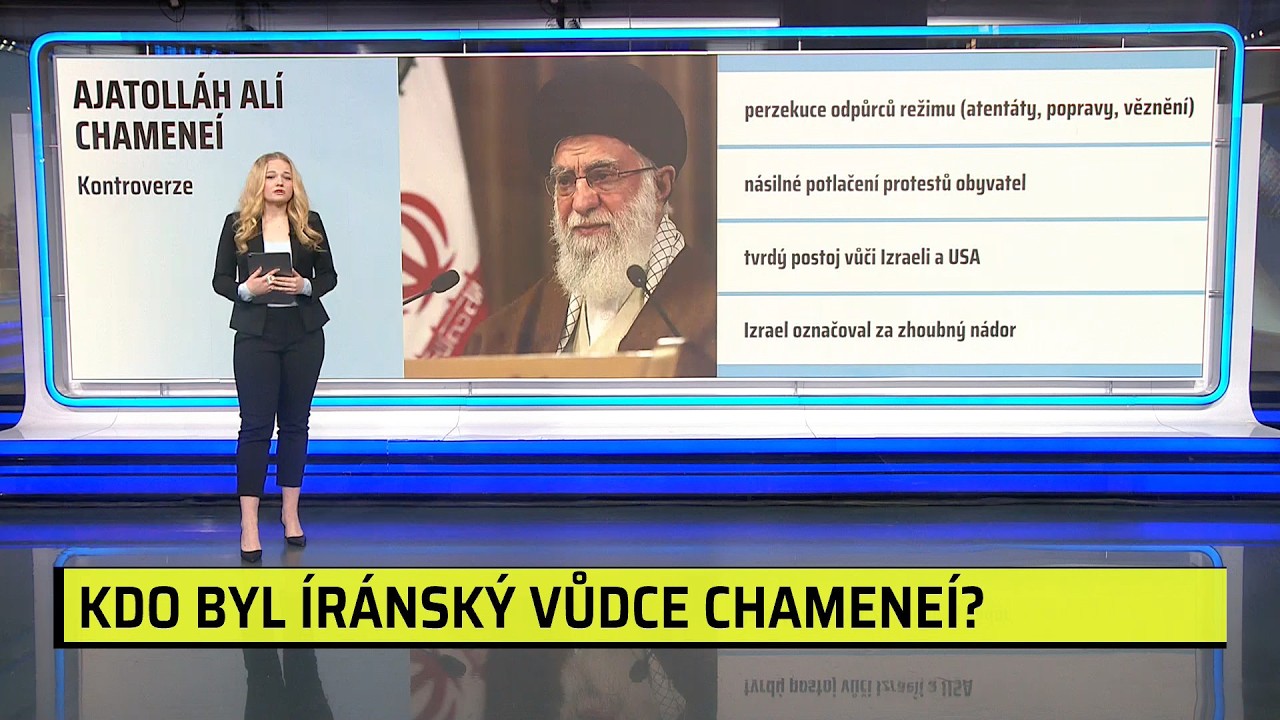 Vraždil vlastní lid a toužil po atomové bombě. Kdo byl Chameneí, který 35 let ovládal Írán?