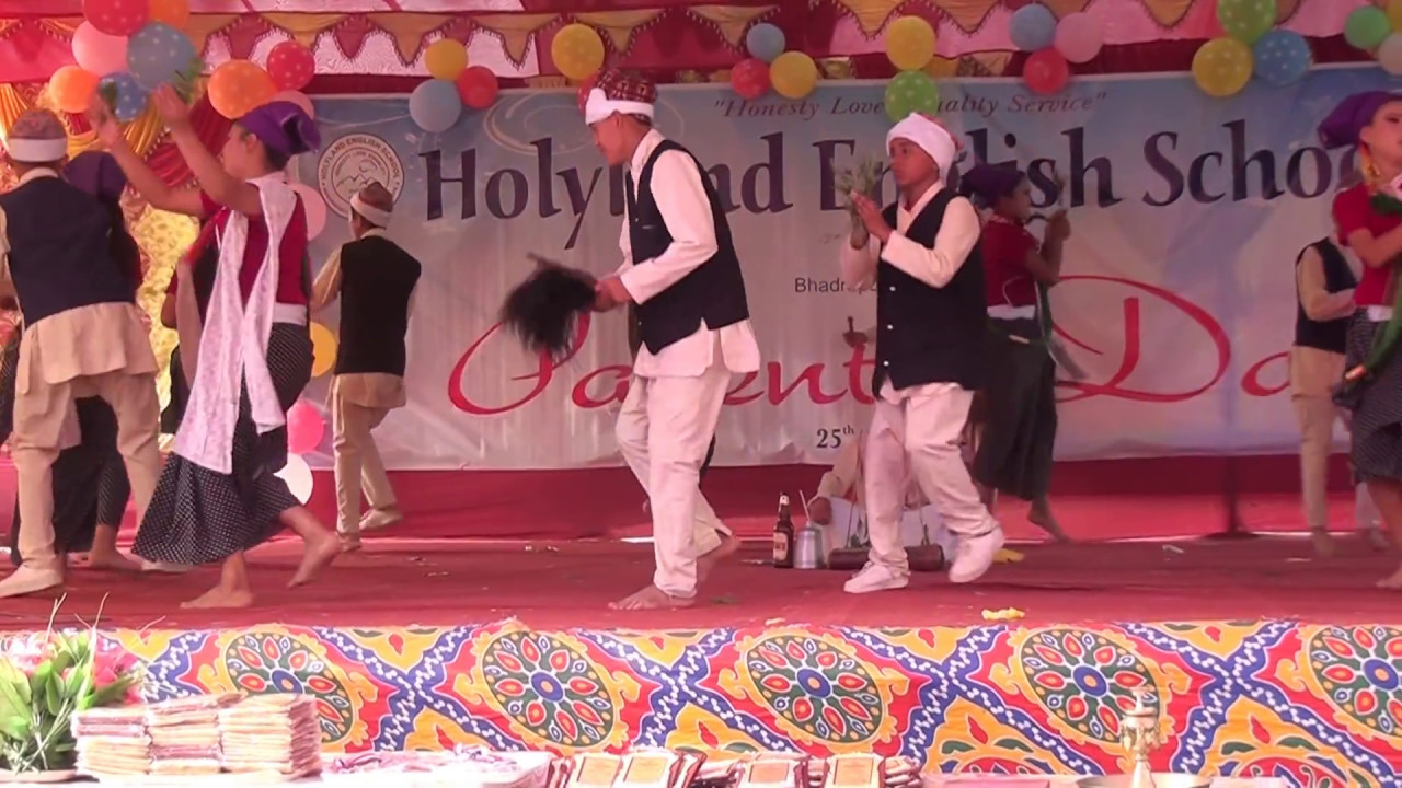 Sakela Dance (Chandi) ||Rai Song|| performance by Holy Land English School's Student