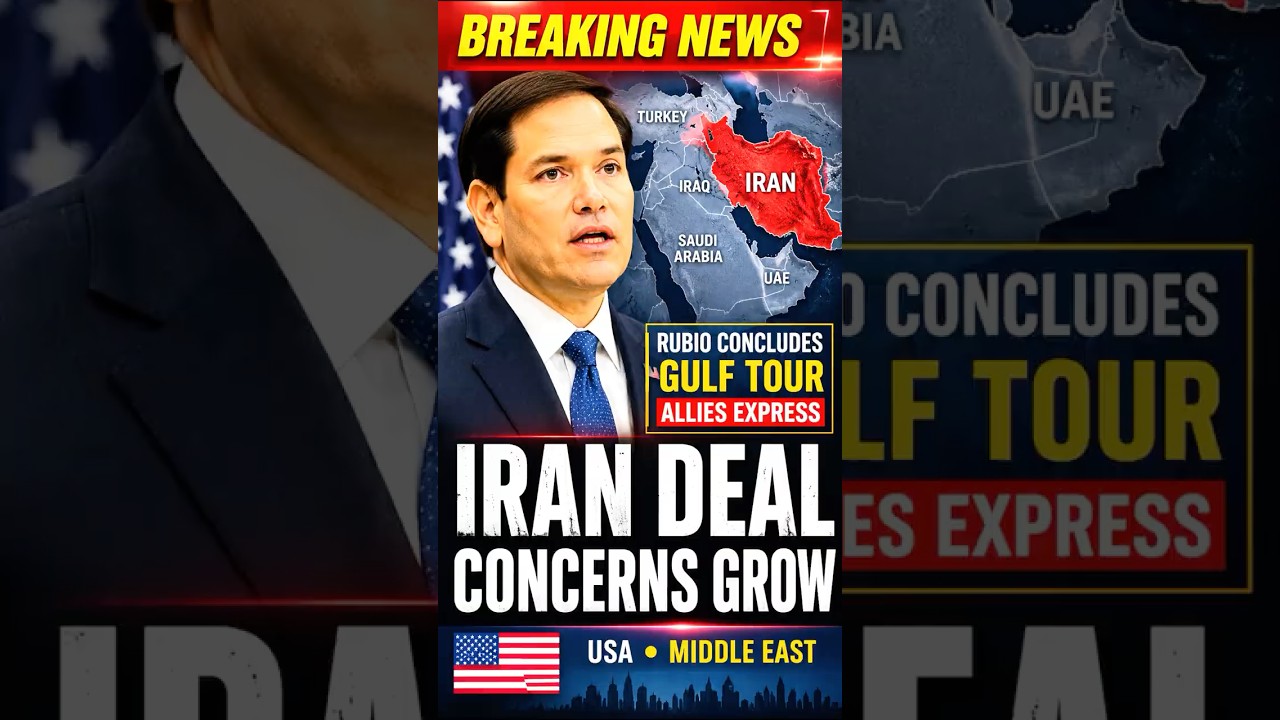 Rubio Concludes Gulf Tour as Allies Raise Concerns Over Iran Agreement | Breaking News
