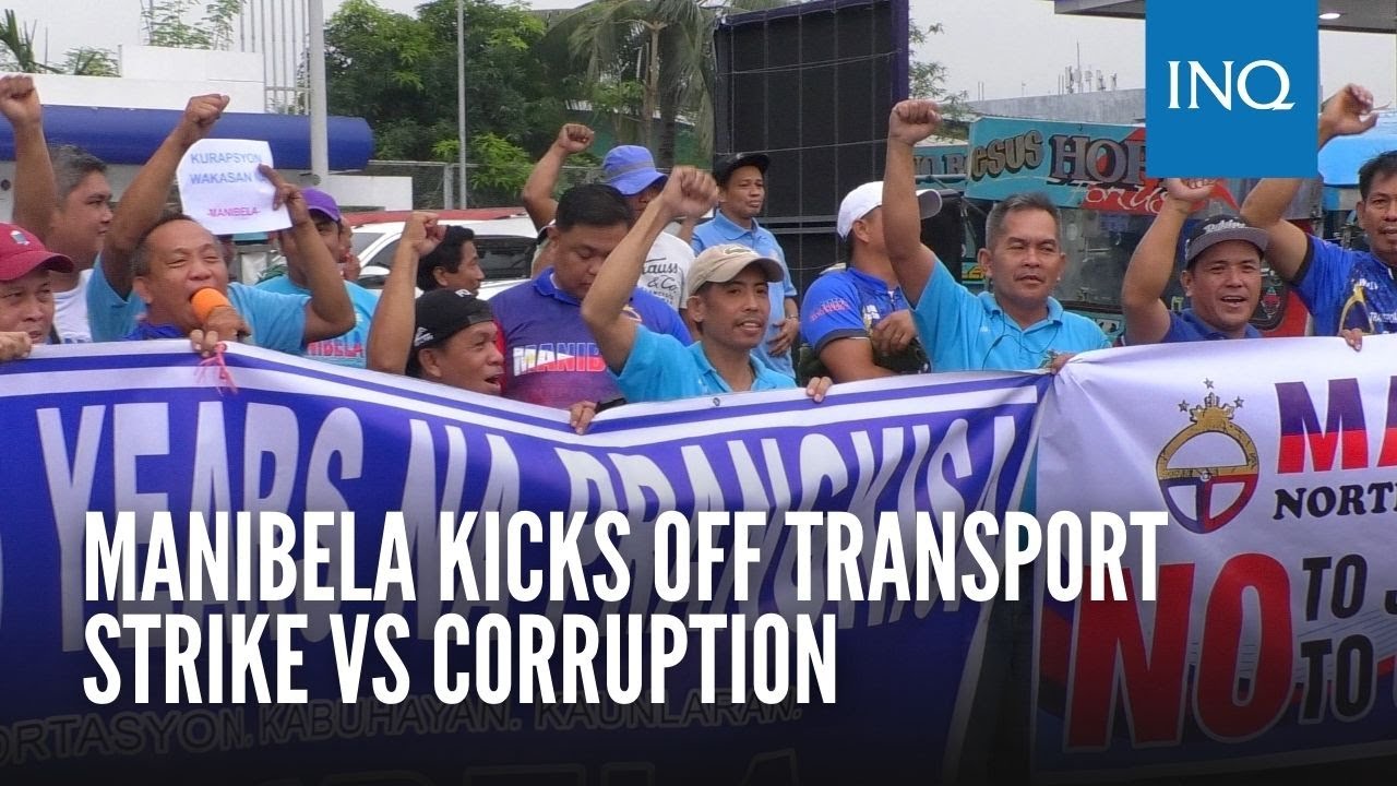 Manibela kicks off transport strike vs corruption