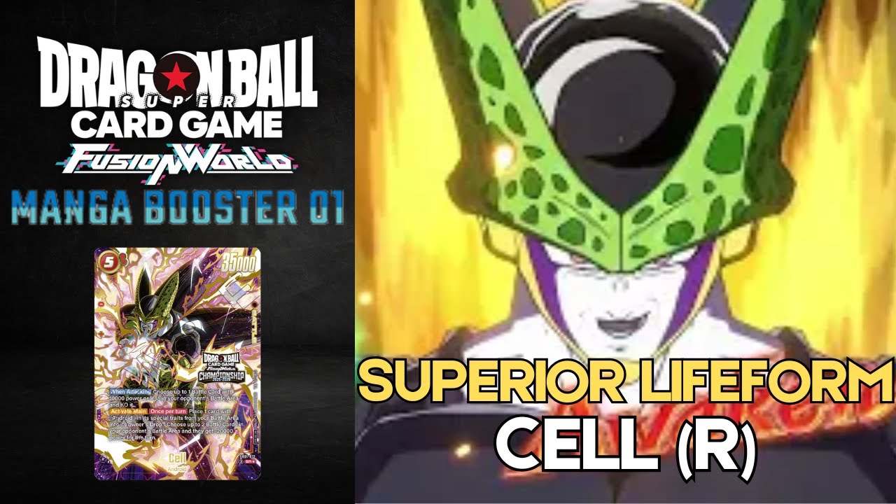 Superior Lifeform!!! - Cell (R) vs Cell (R) - (Dragon Ball Super Card Game Fusion World) [SB01]