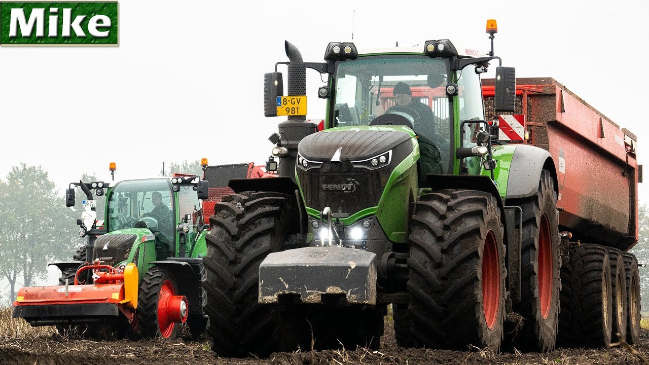 2019 | 4K | Potato Harvest | Fendt 1050 + 936 + 720 | Mencke Landbouw | Barger - Compascuum.