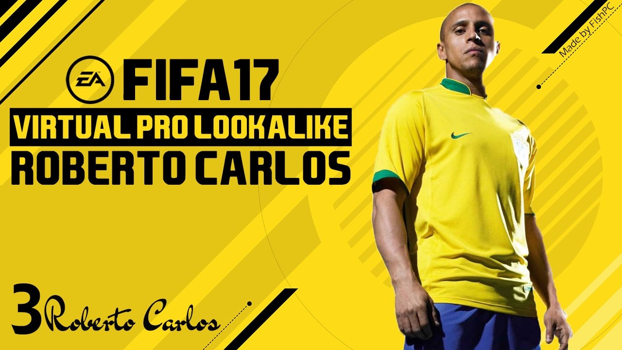 FIFA 17 | VIRTUAL PRO LOOKALIKE TUTORIAL - ROBERTO CARLOS