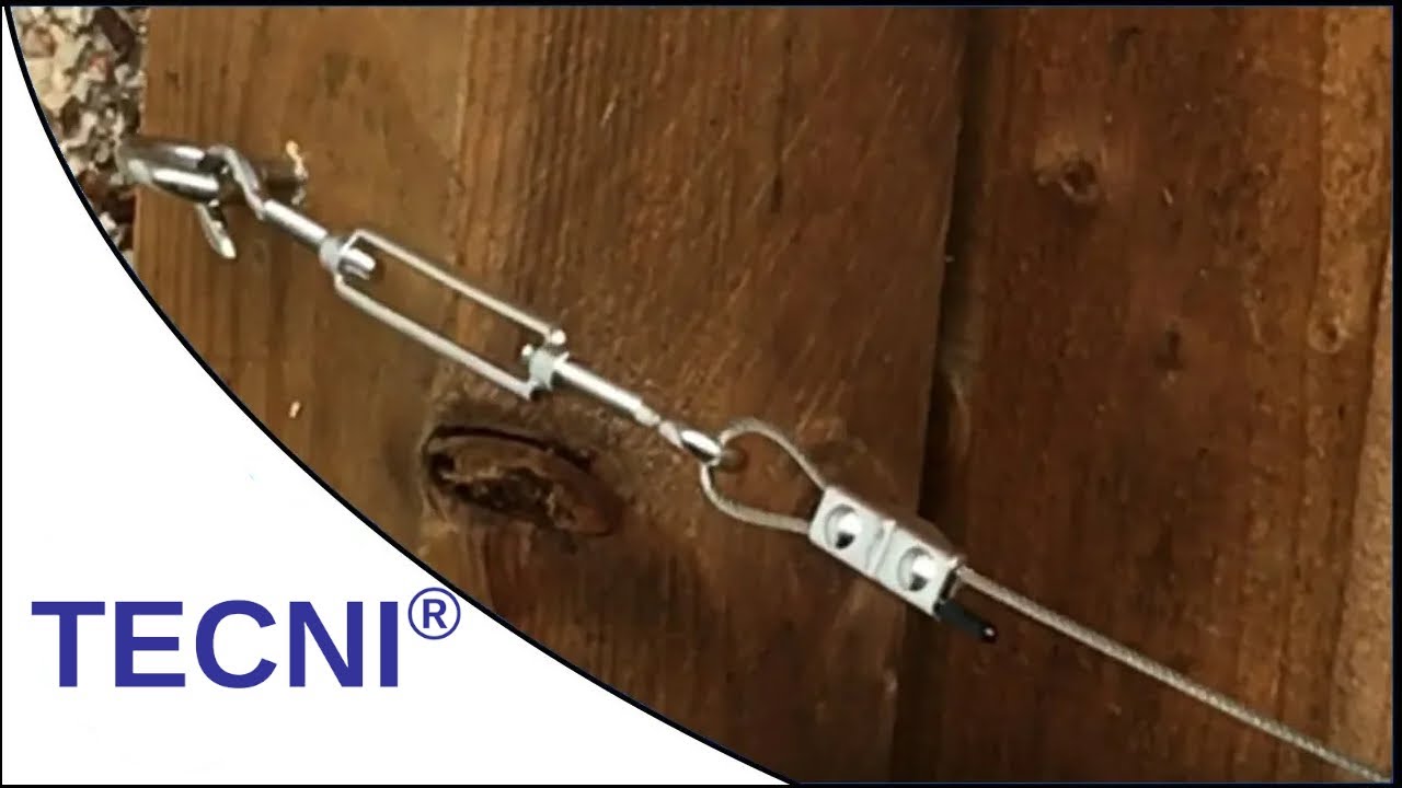 How to install TECNI Basic Trellis - perfect for supporting Climbing Plants