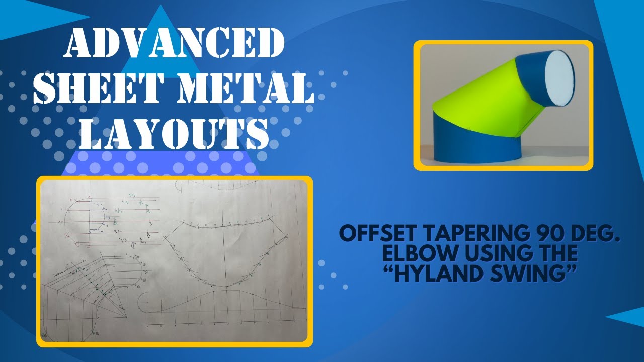 Offset Tapering 90 Degree Elbow using the 
