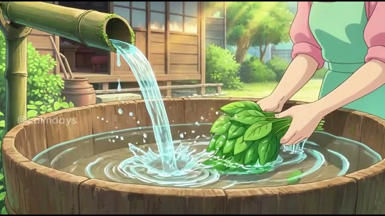 Golden Hour Cooking: Preparing lunch for My Partner. #animecooking, #slowliving, #PeacefulVlog