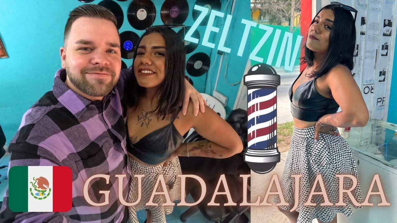 💈 Haircut from ‘Zeltzin’ + BEARD TRIM & WAXING in Guadalajara, Jalisco, Mexico! 🇲🇽 UNEDITED ASMR