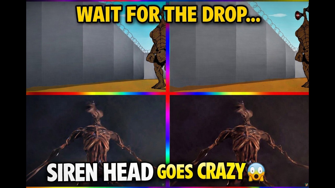 🔥 WAIT FOR THE DROP… Siren Head Goes CRAZY (Coffin Dance Remix)