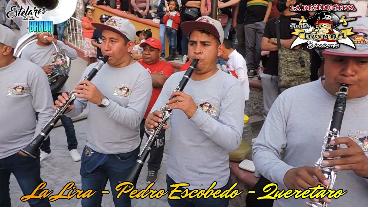 EL ALACRAN - LA DESTRUCTIVA BANDA TROMBA SINALOENSE - EN VIVO - LA LIRA QUERETARO 2023