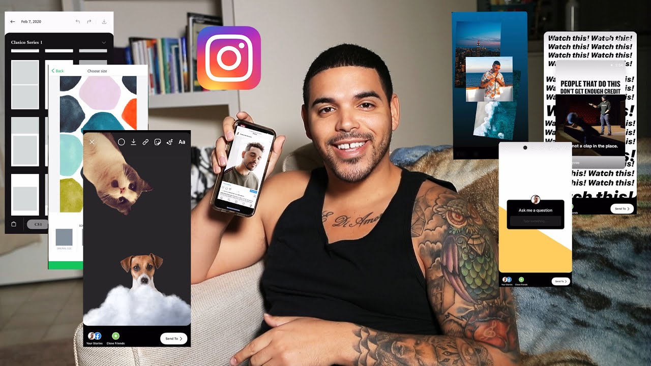 24 CREATIVE INSTAGRAM STORY HACKS | 2020