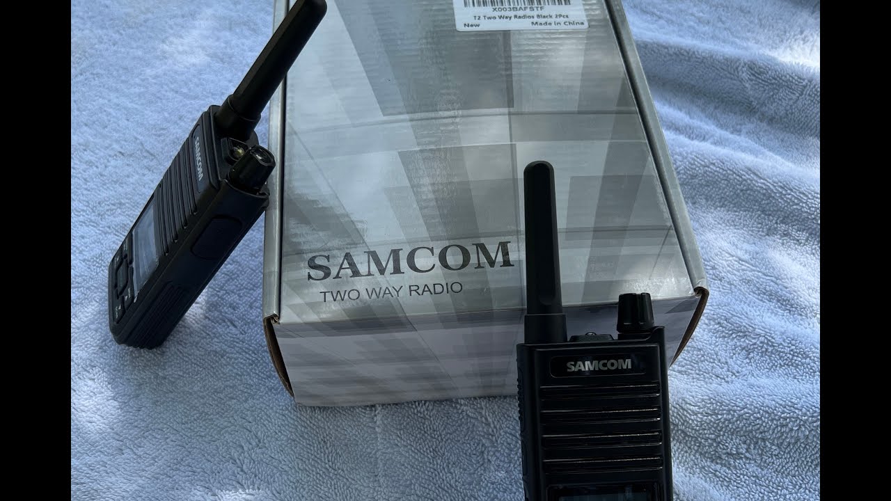 Samcom T2 GMRS Unboxing and Overview