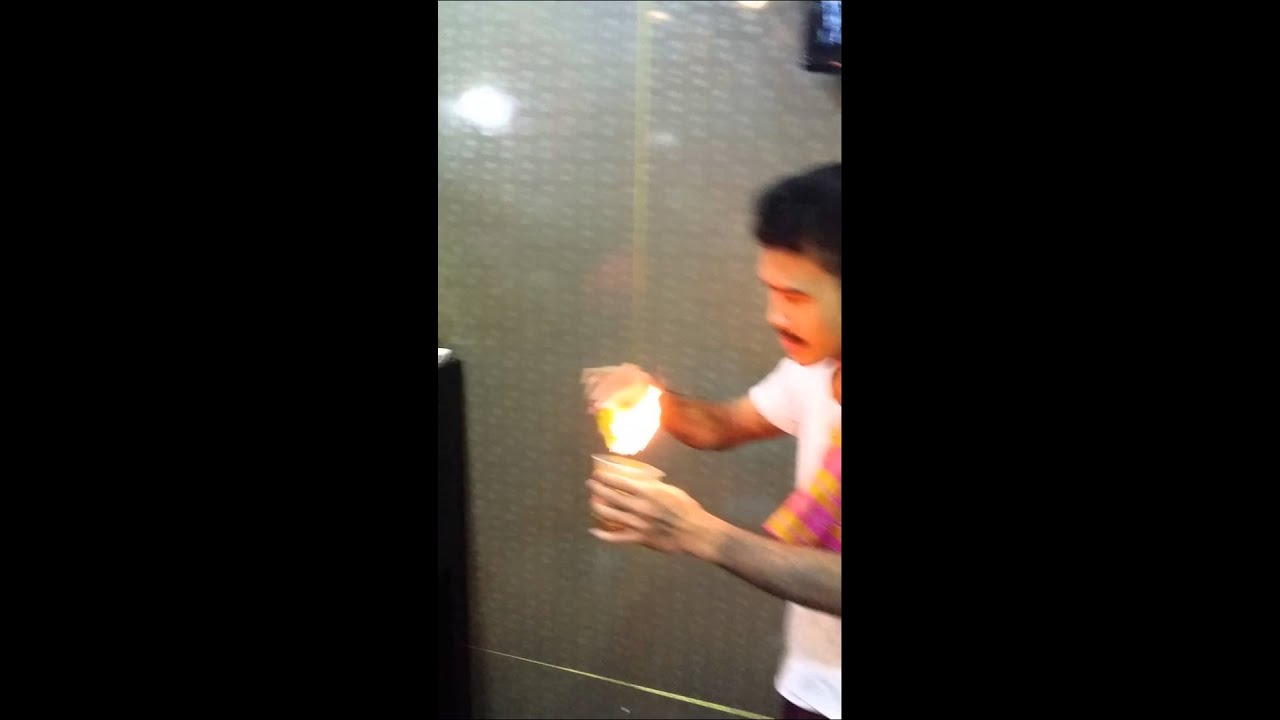 Ajarn Jae blessing our shop