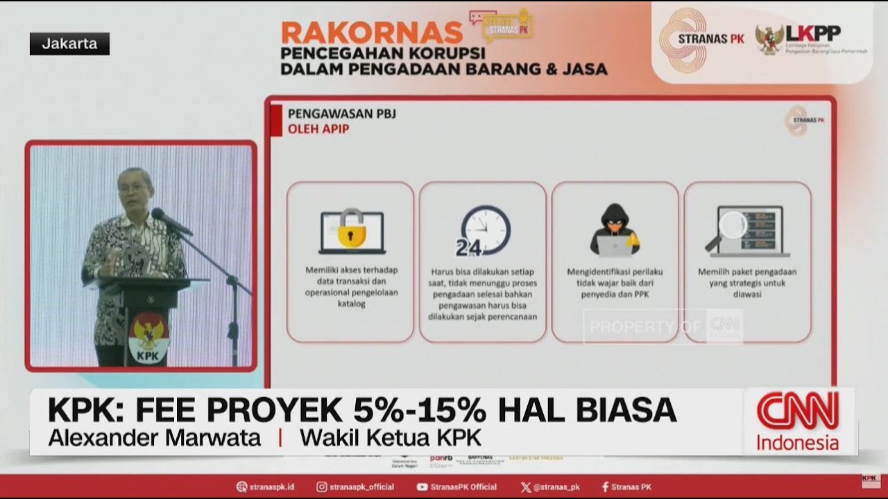 KPK: Fee Proyek 5% 25% Hal Biasa
