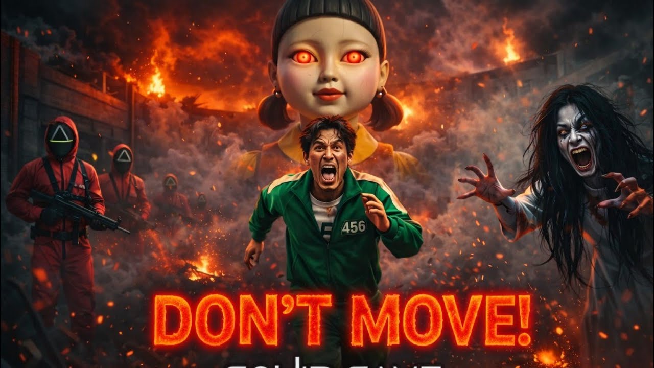 Squid game live 🔴Don't move or die game play 🤯 #squidgame#squidgame #live #squidgamchallenge #viral