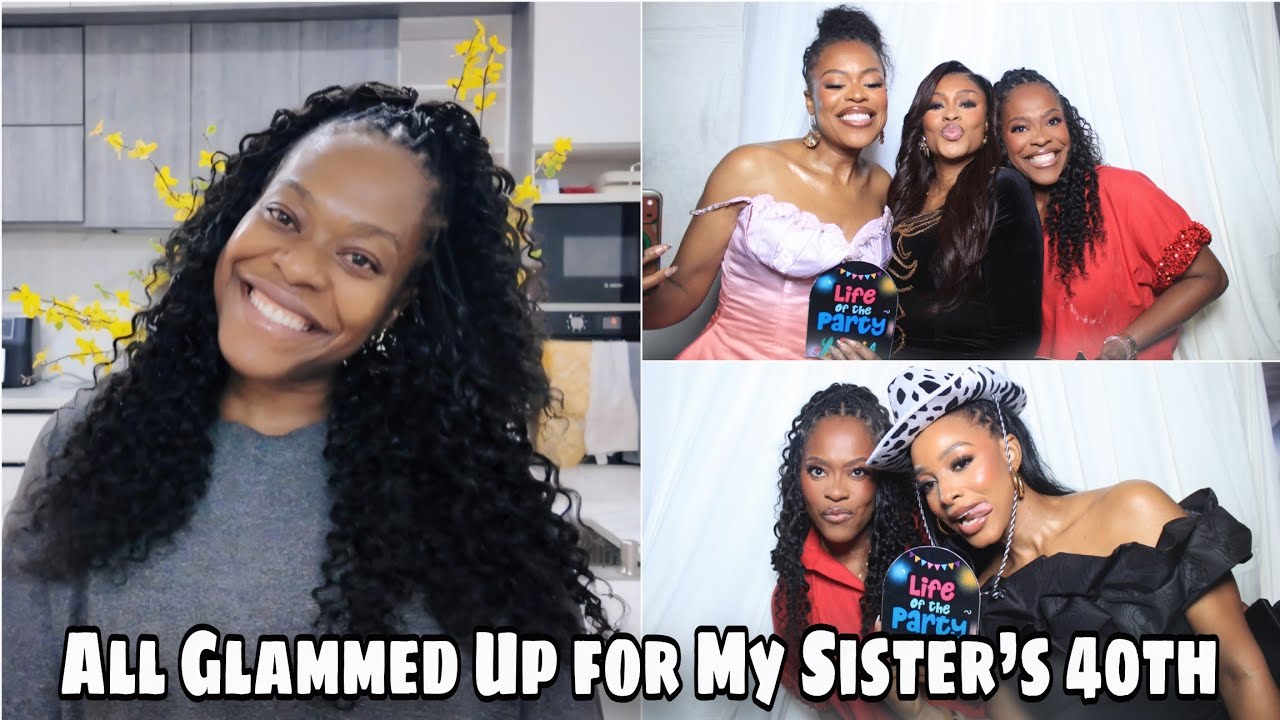 Поездка в Абуджу на вечеринку по случаю 40-летия моей сестры @NnekaNwogu, вся в нарядах от ELFINH...