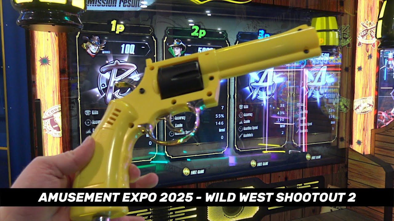 Unleash Justice In Wild West Shootout 2 by Ace Amusement & Coastal [Amusement Expo 2025]