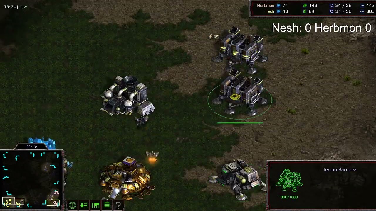 StarCraft 1: INSANE TvZ! - Nesh vs Herbmon | StarCon 2023