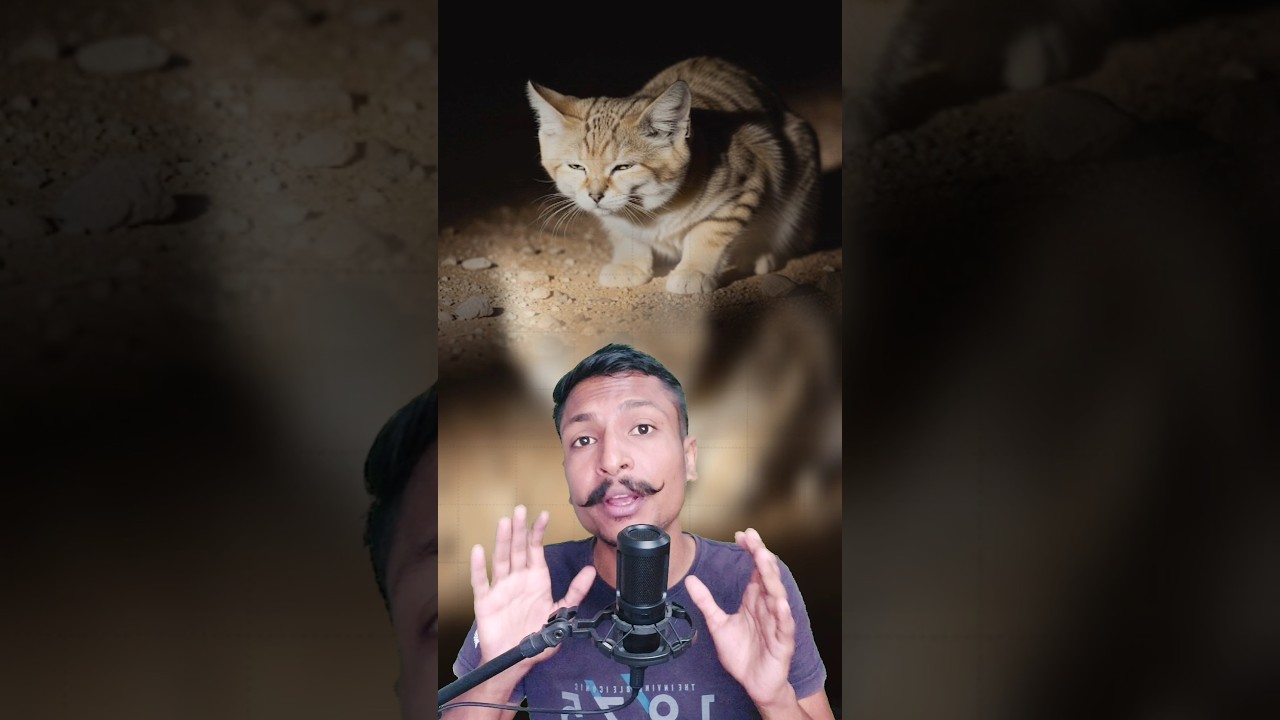 Mystery of Sand Cats: Are These Cats Impossible to Study? #cats #wildlife #animals