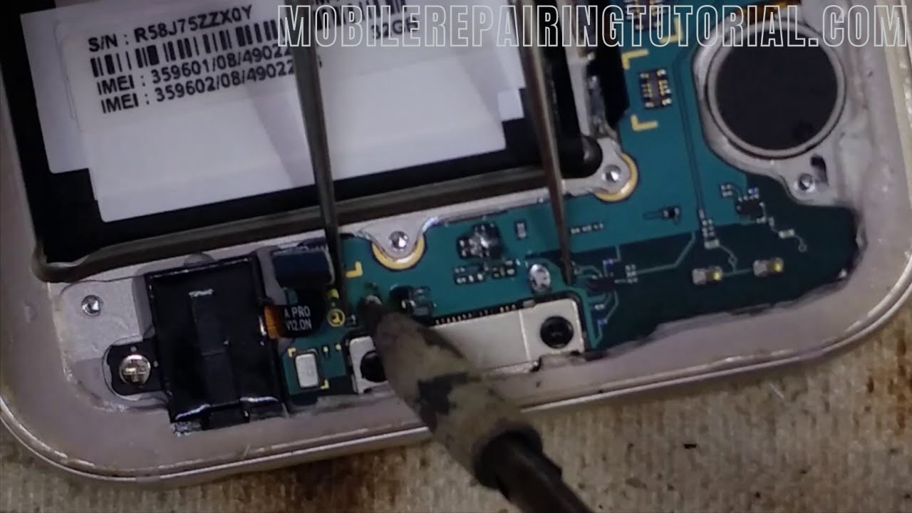 Samsung SM-A520F Charging Port Replacement