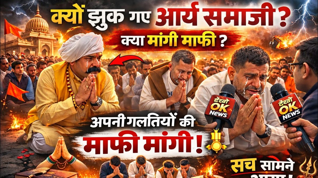 क्यों झुक गए आर्य समाजी? क्या मांगी माफी? अपनी गलतियों की माफी मांगी! कौन सा सच सामने आया?